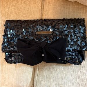 Juicy Couture Midnight Sequin Clutch